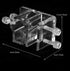 AQUAPRO Aquarium Hose Fixing Clip Acrylic Transparent Fish Tank Water Pipe Hose Fixing Clip Tube Clamp Holder